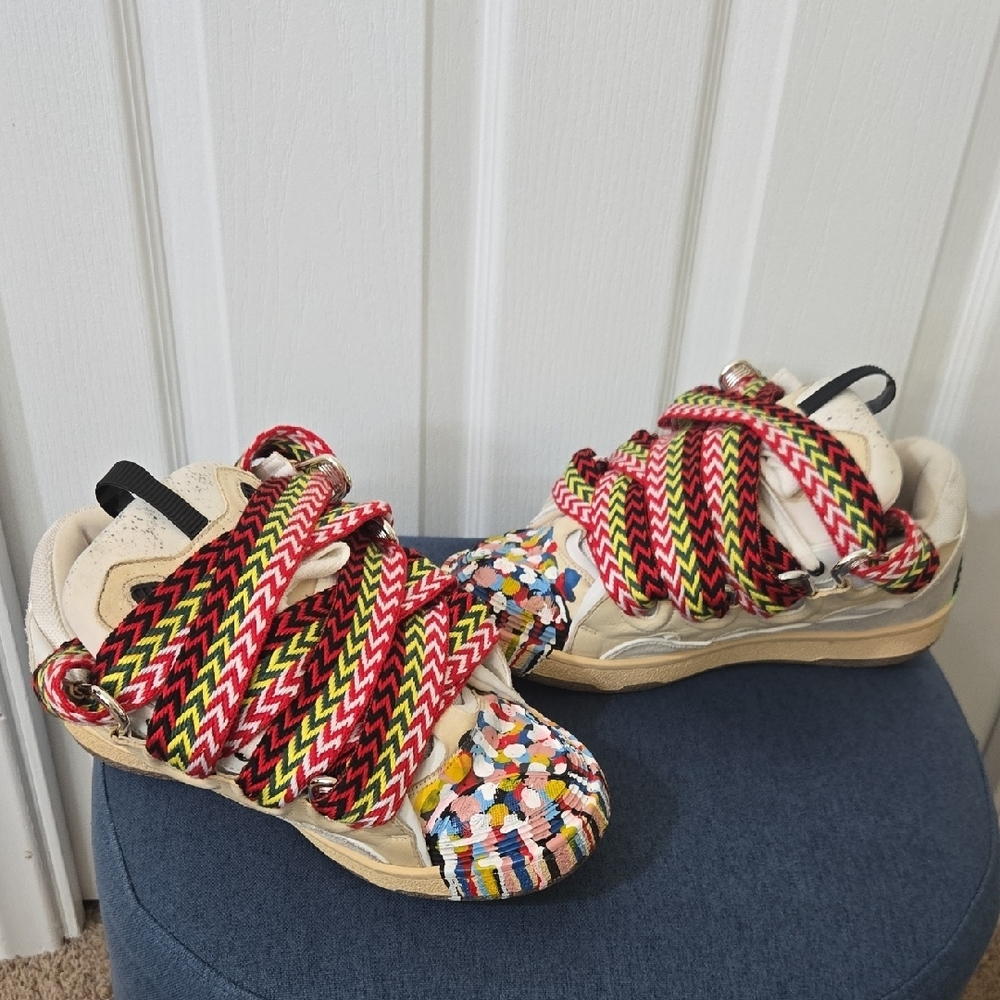 Lanvin Multicolor Kids Sneakers - Picture 3 of 4